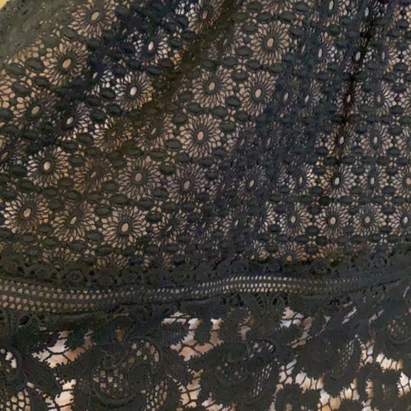 REBECCA TAYLOR- NWOT Black lace cocktail dress. - Picture 11 of 13